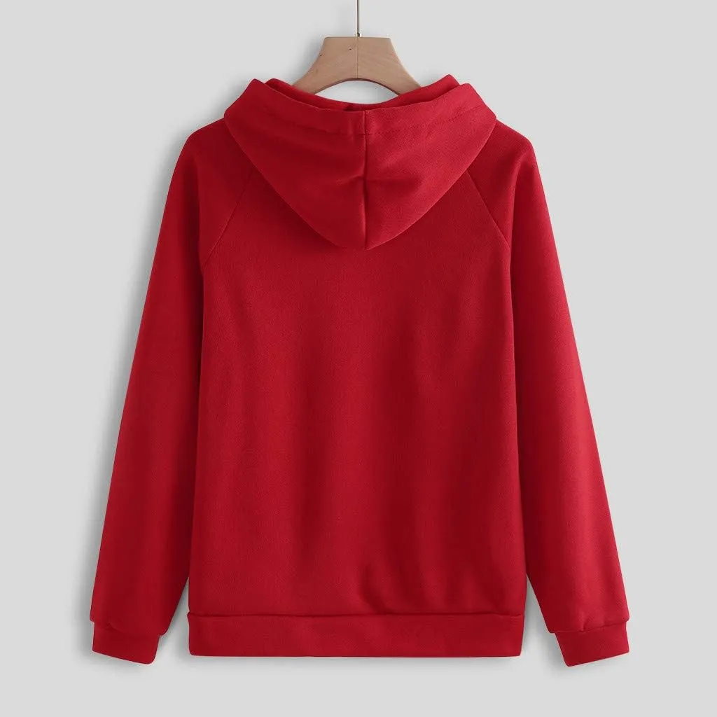 2 Piece Outfits for Women, Womens Sweatshirts Oversized Hoodie Long Sleeve Pullover Tracksuit Jogger Sweatpants with Pockets