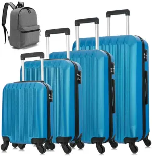 5-piece Trolley Suitcase Set ABS Hard Shell Luggage Set, Lightweight Luggage Set with Universal Wheels, Travel Trolley Suitcase (16/20/24/28 Inches)