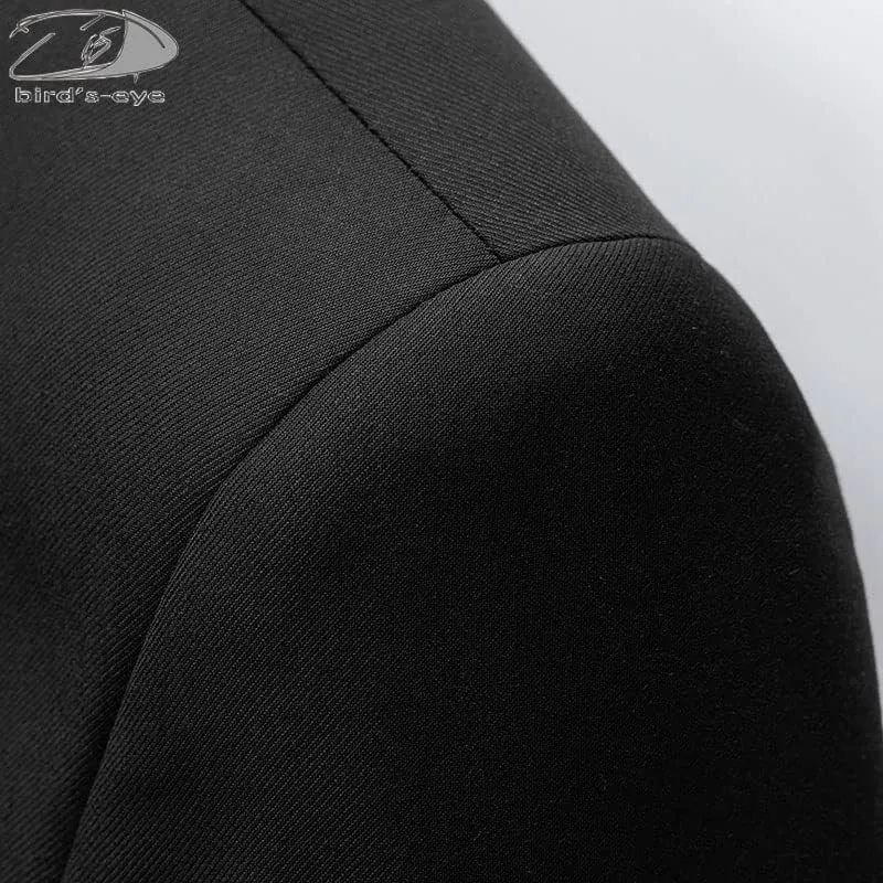 6 Colors Men Solid Color Stand Collar Suit Chinese Style Slim Fit Blazer Men Zhongshan Suit Jacket Chinese