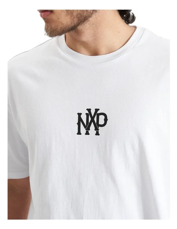 Academy Heavy Box Fit Tee Optical White
