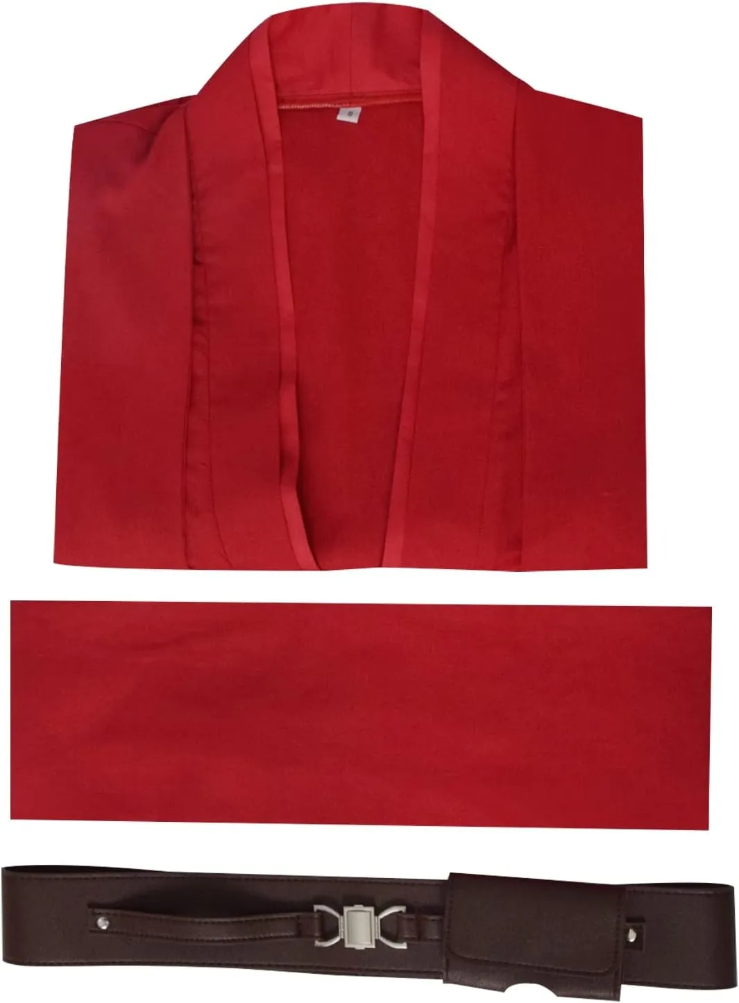 Adult Tunic Costume Jedi Robe Tops Jedi Costume Knight Anakin Belt Cloak Halloween Uniform