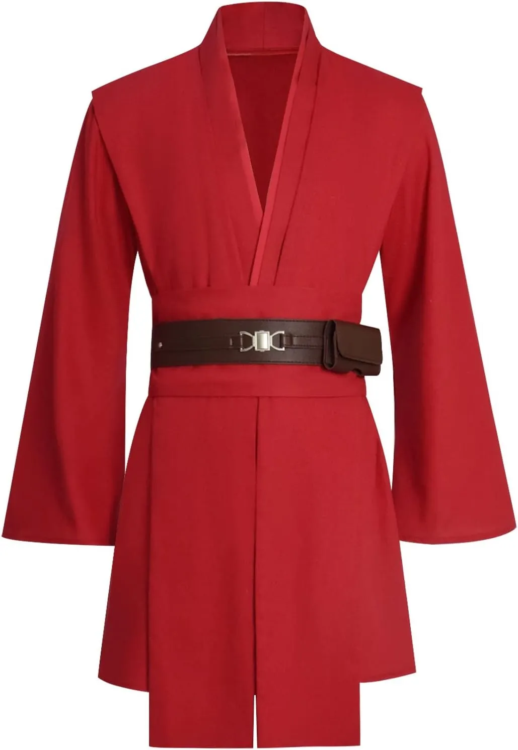 Adult Tunic Costume Jedi Robe Tops Jedi Costume Knight Anakin Belt Cloak Halloween Uniform