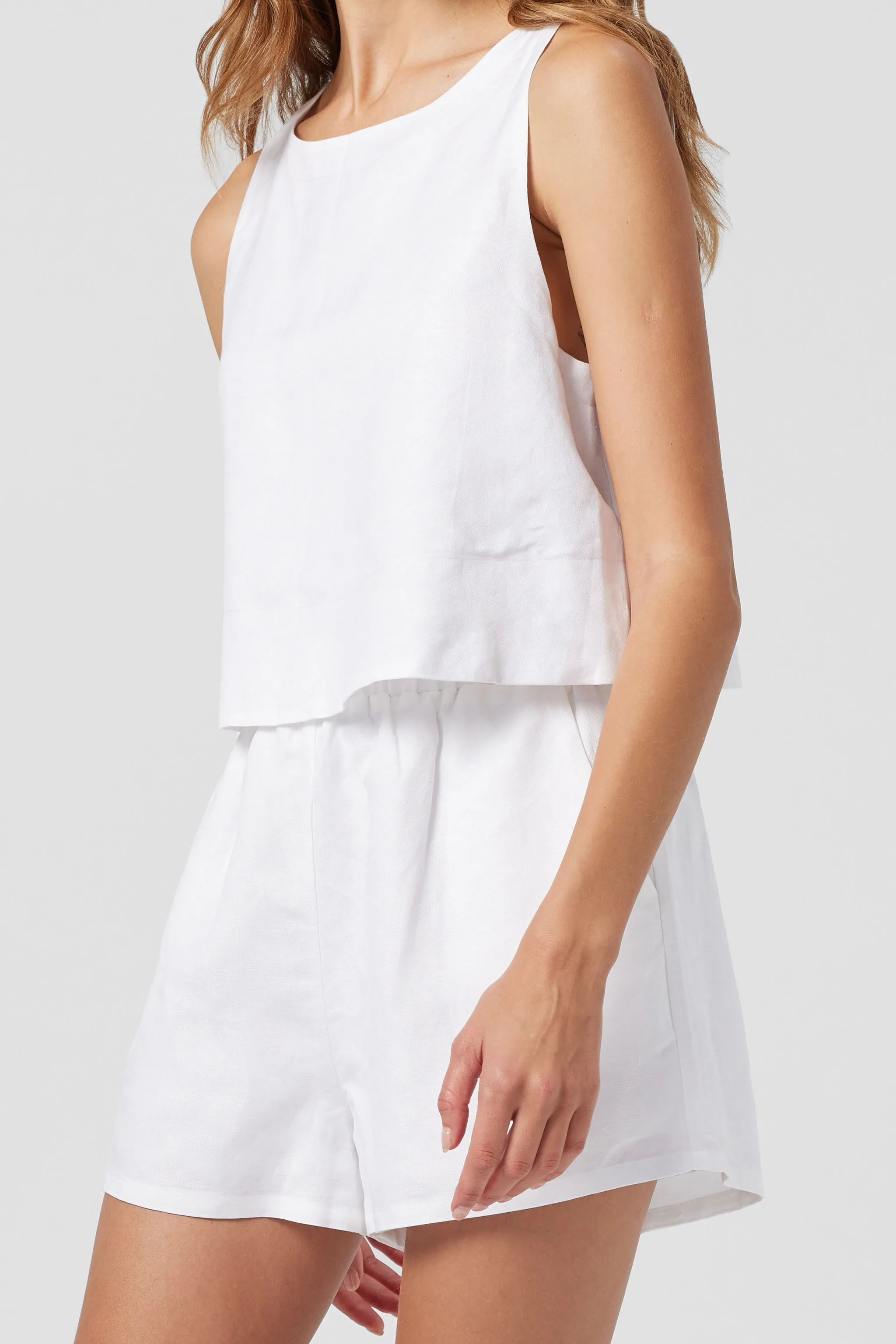 ALTA VISTA LINEN SHORTS