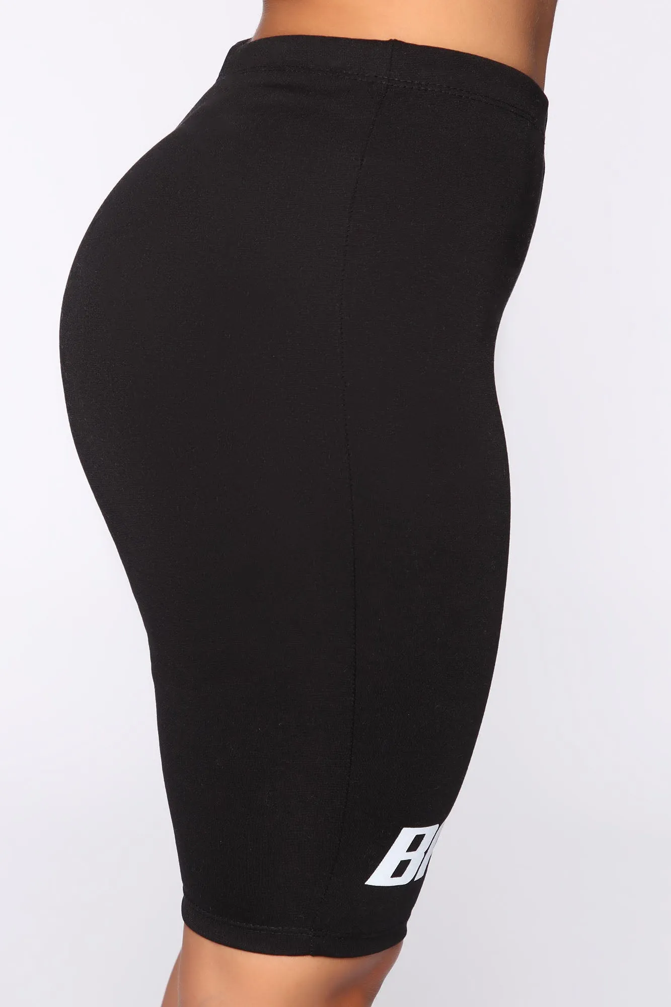 Always Your Baby Girl Biker Shorts - Black