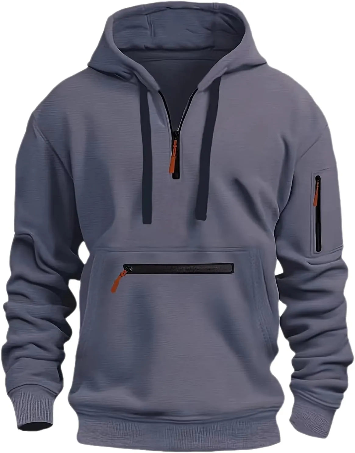 Black Sweatshirt 3D Printed Long Sleeve Hoodie Thick Hoodies For Men Mens Clothes Black Mens Clothes Hoodie
