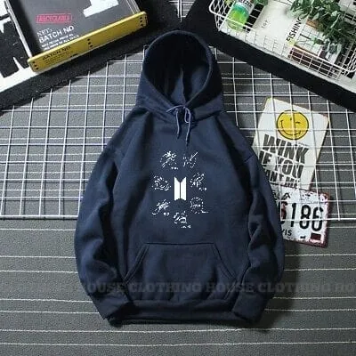 Bts signature hoodie