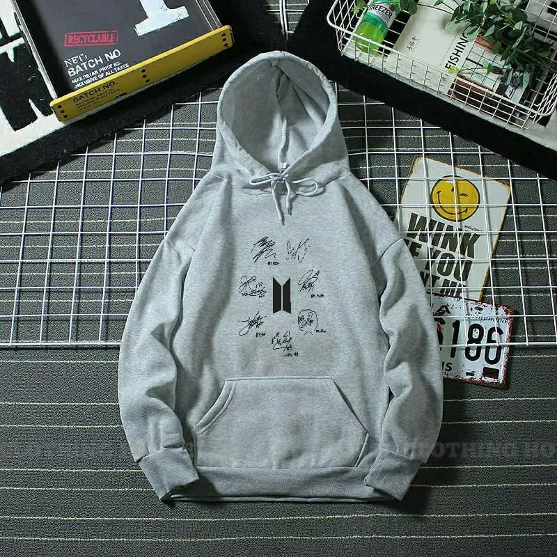 Bts signature hoodie