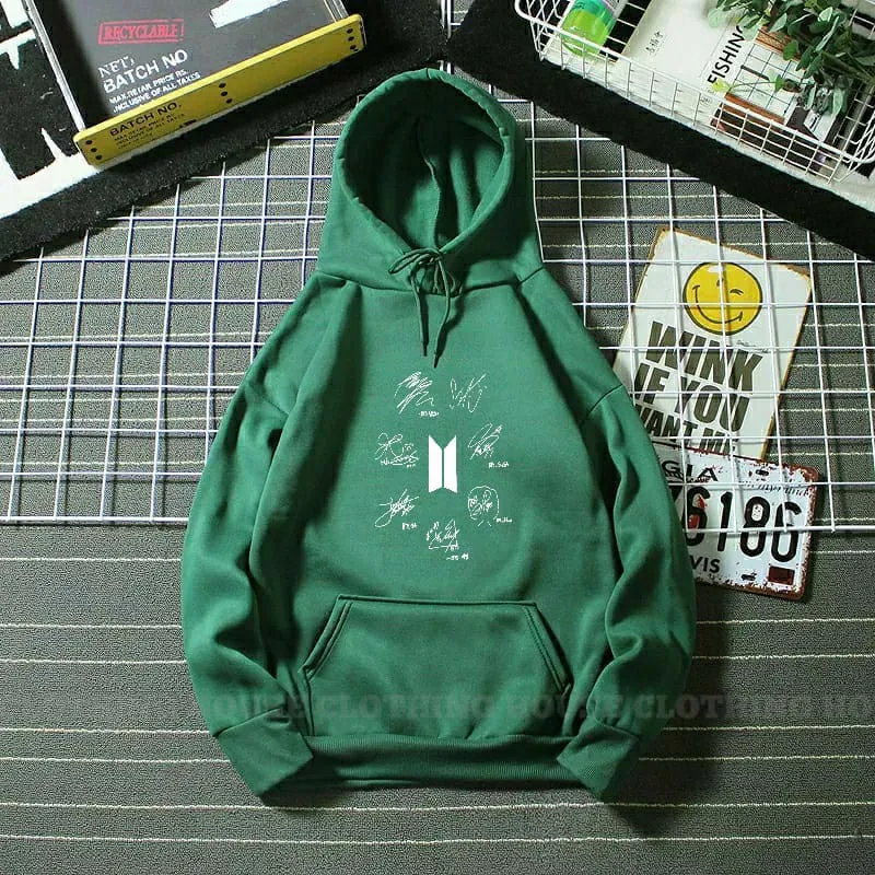 Bts signature hoodie