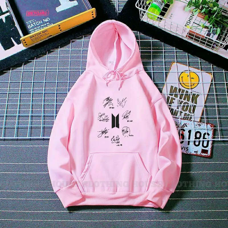 Bts signature hoodie