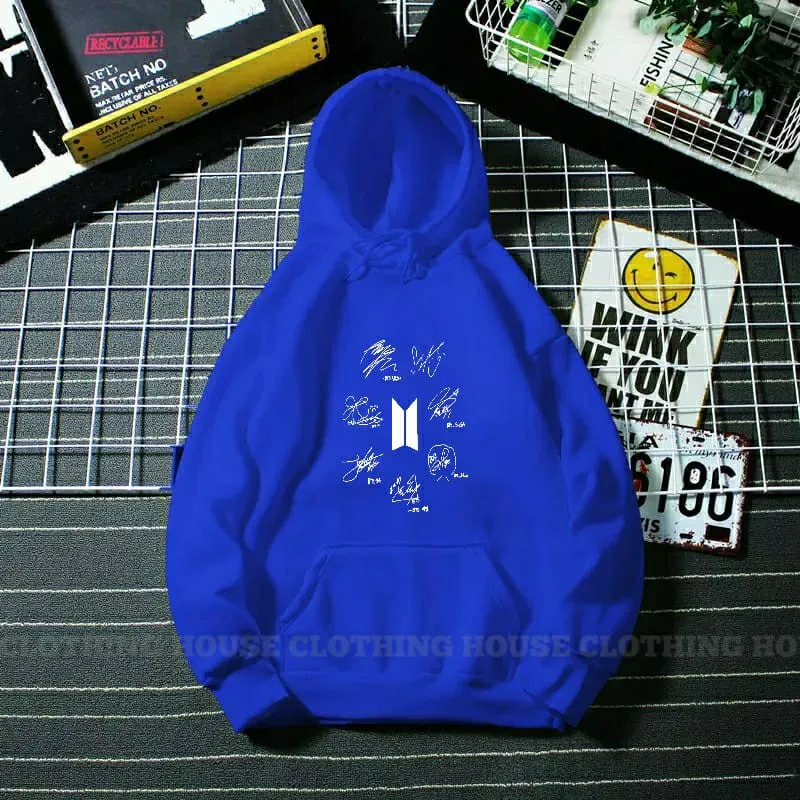 Bts signature hoodie