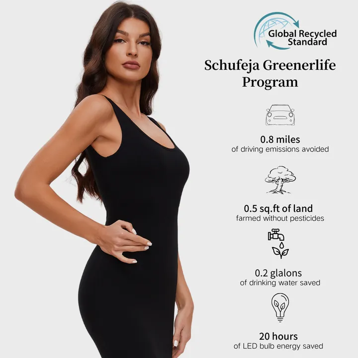 Built in Shapewear Bra Dresses-مدمج لتشكيل الجسم،