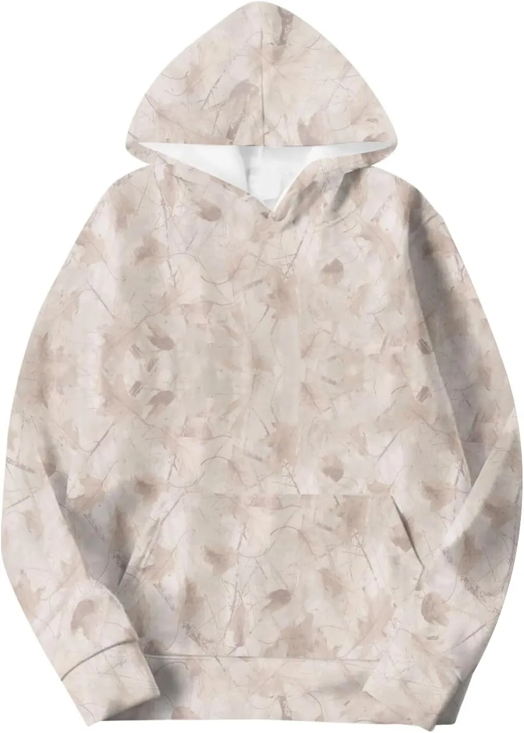 Camo Sweatsuits for Women Set 2 Piece Camo Hoodies Maple Leaf Print Hoodie Oversized Sweatshirt Sweatpants Outfits