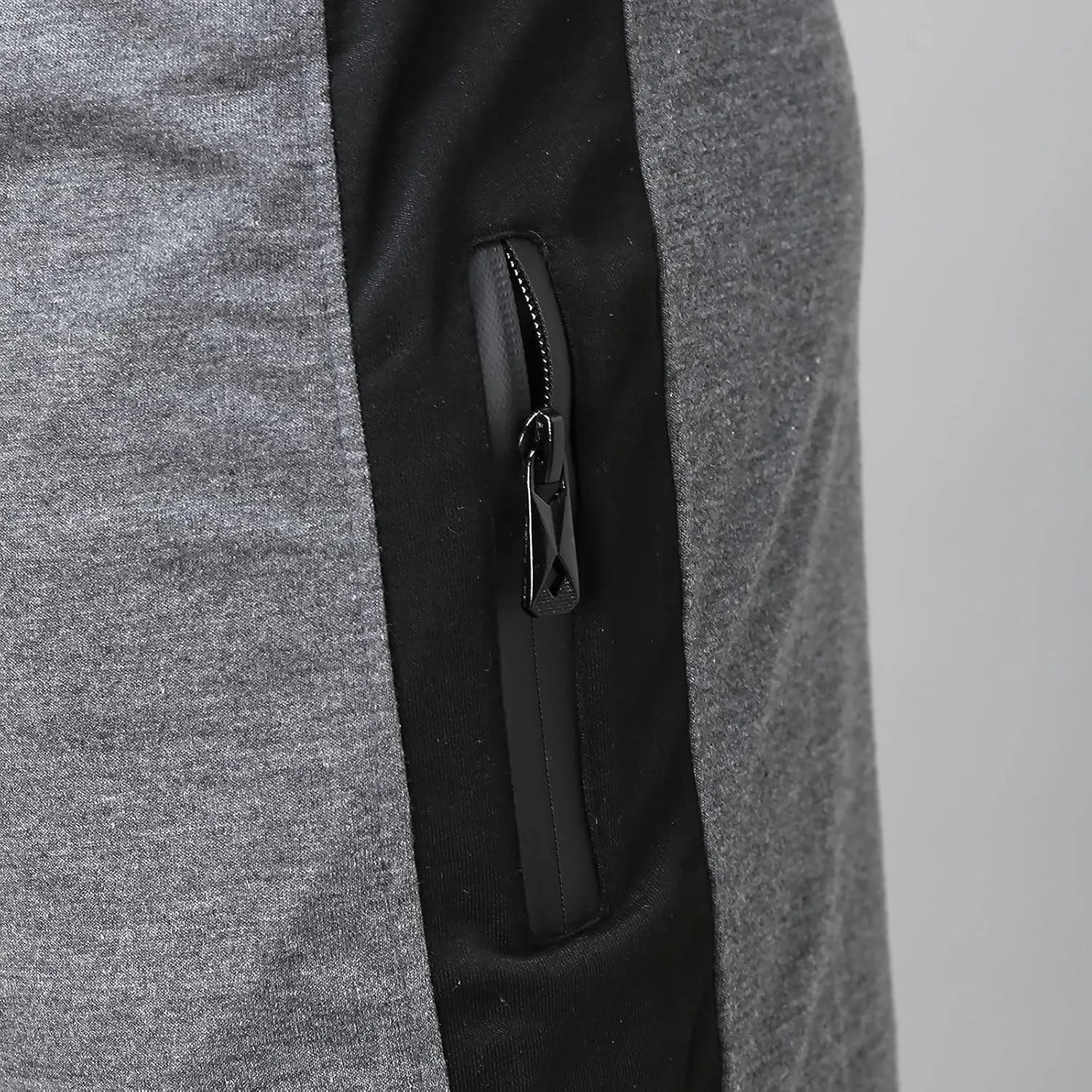 Cargo Pants for Men Relaxed Fit Workout Sports Running Pant Zipper Pockets Pants for Men with Zipper Casual Pockets