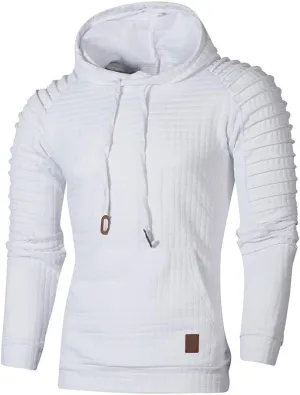 Casual Pullover Hoodie Men'S Fall Long Sleeved Hoodie Hooded Sweatshirt Tops Outdoor Sweatshirt Shirt Long Sleeve