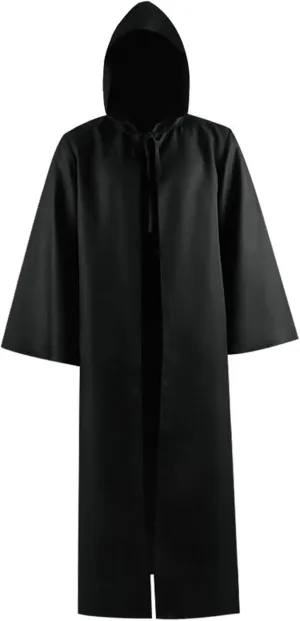 CHAOS MONKEY Men's Tunic Hooded Robe Cloak Halloween Knight Costume Adult Cosplay Cape