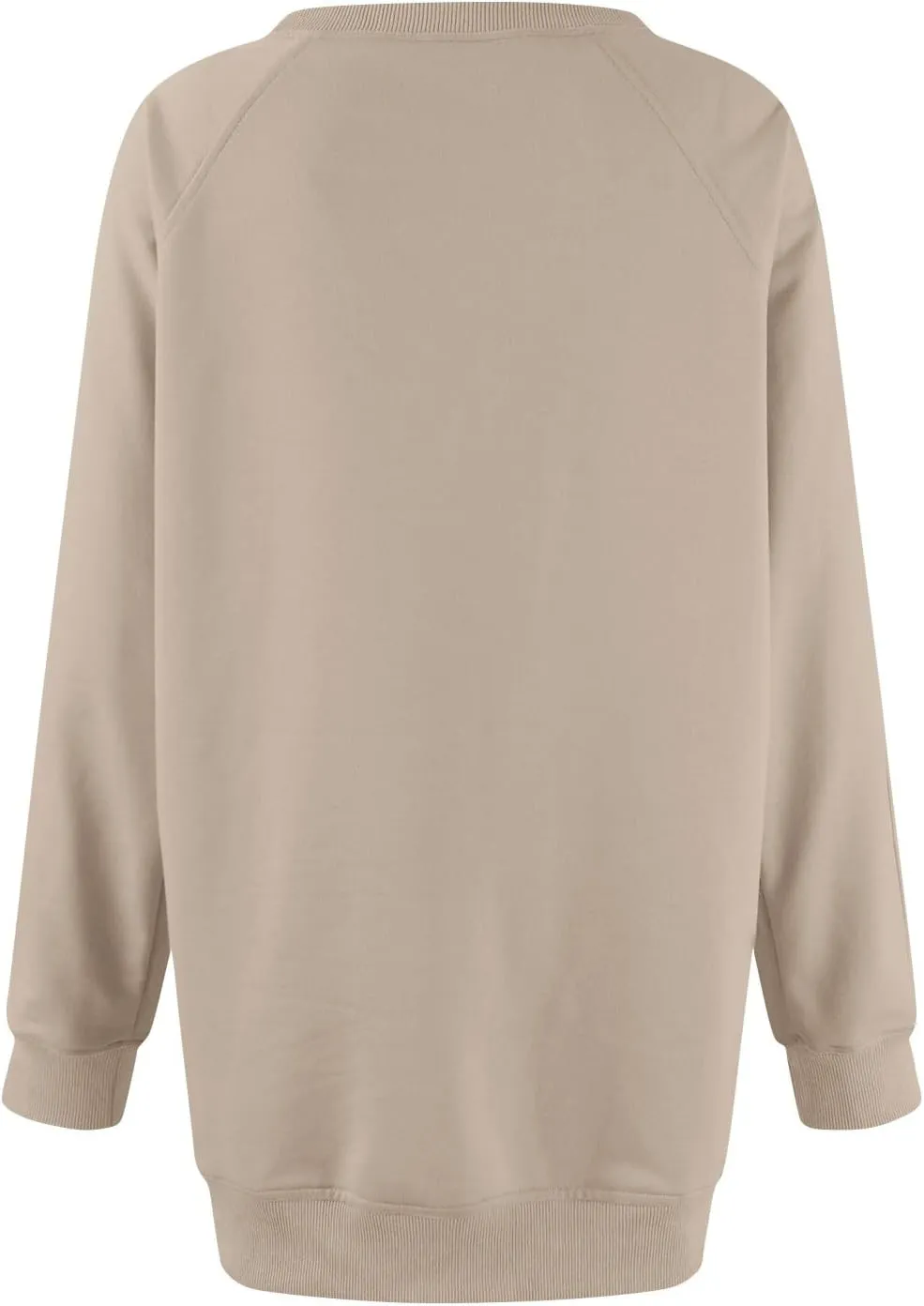 Crewneck Sweatshirts Women Side Slit Oversized Fall Sweatshirt Long Sleeve Tunic Pullover Shirts Y2k Hoodie Sweater