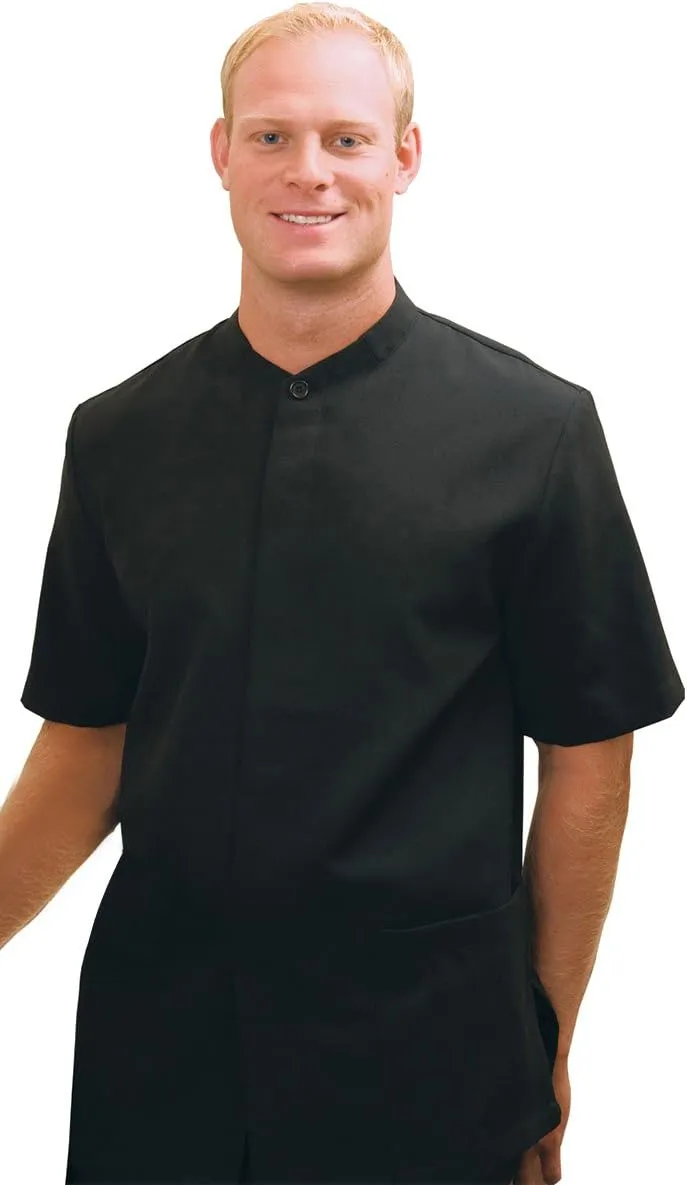 Edwards Garment Men's Contrasting Collar Service Shirt