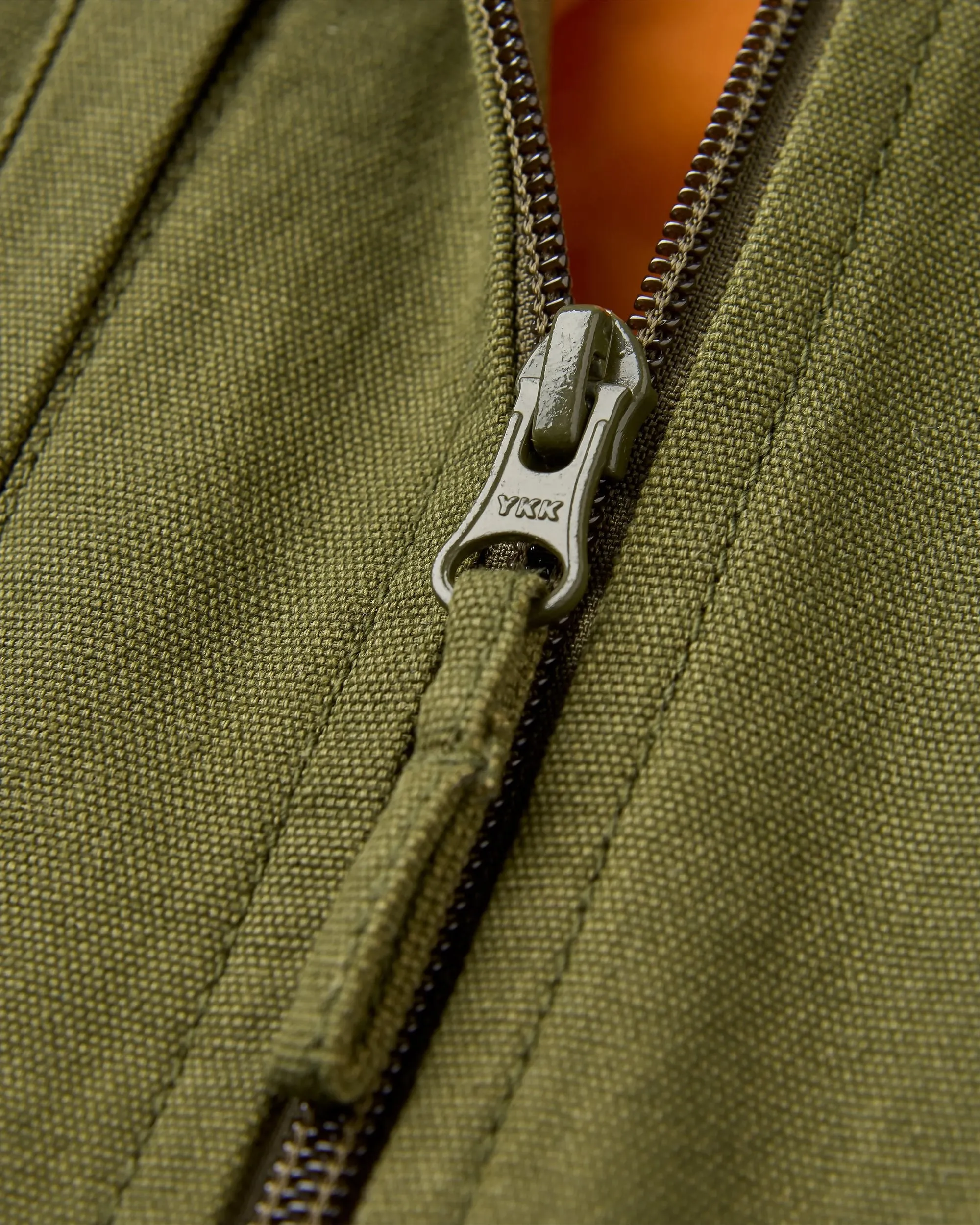 Explorers Organic Cotton Canvas Vest - Khaki