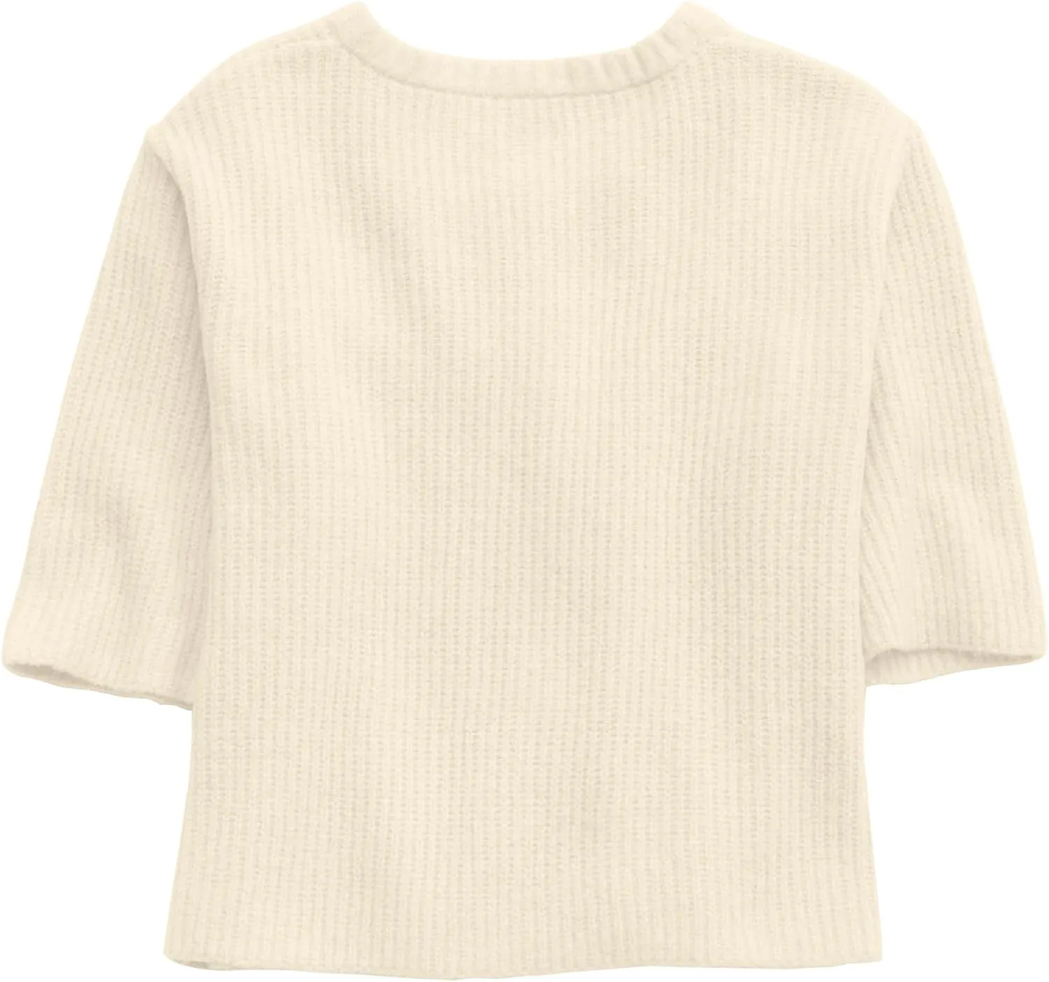 Gacaky Women's Lightweight Cardigan Sweater Short Sleeve Casual Crewneck Button Soft Knit Cardigans Sweater Tops