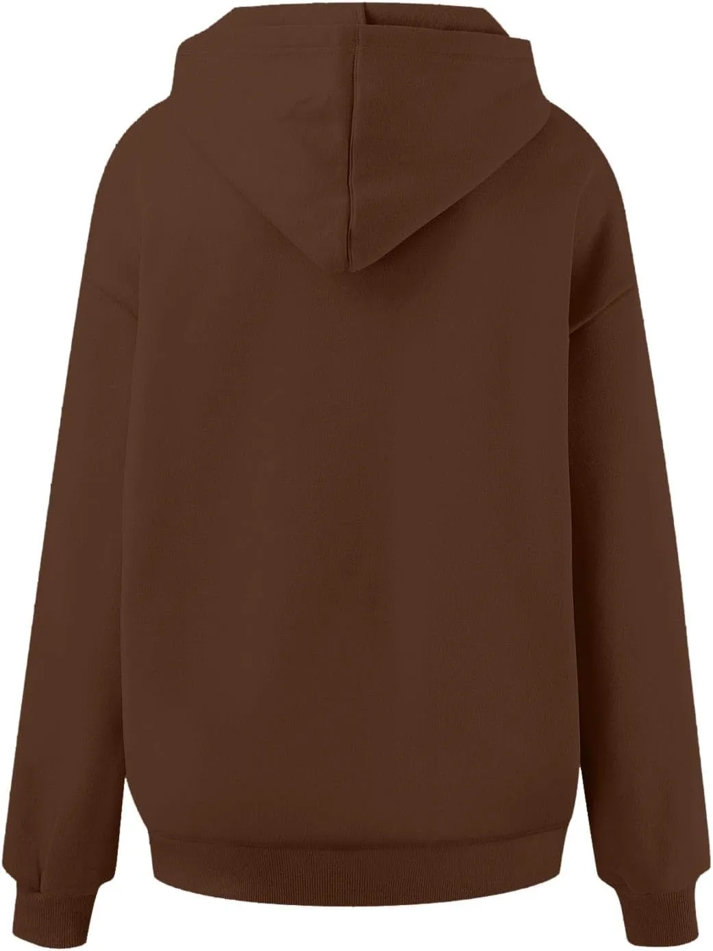 Hoodies for Women Trendy Oversized Sweatshirts Casual Fleece Long Sleeve Pullover Fall Outfits 2024 with Pocket