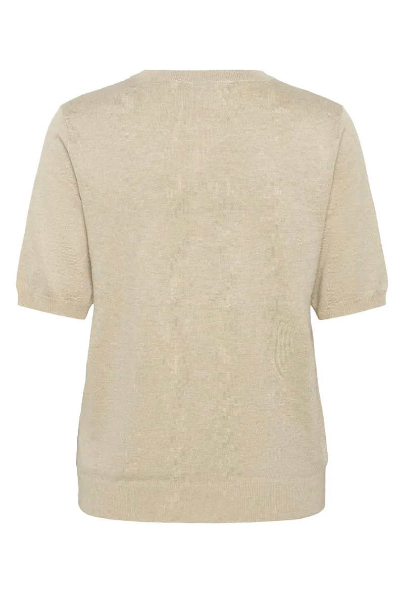 KAFFE KAlizza Pullover Sweater Stone