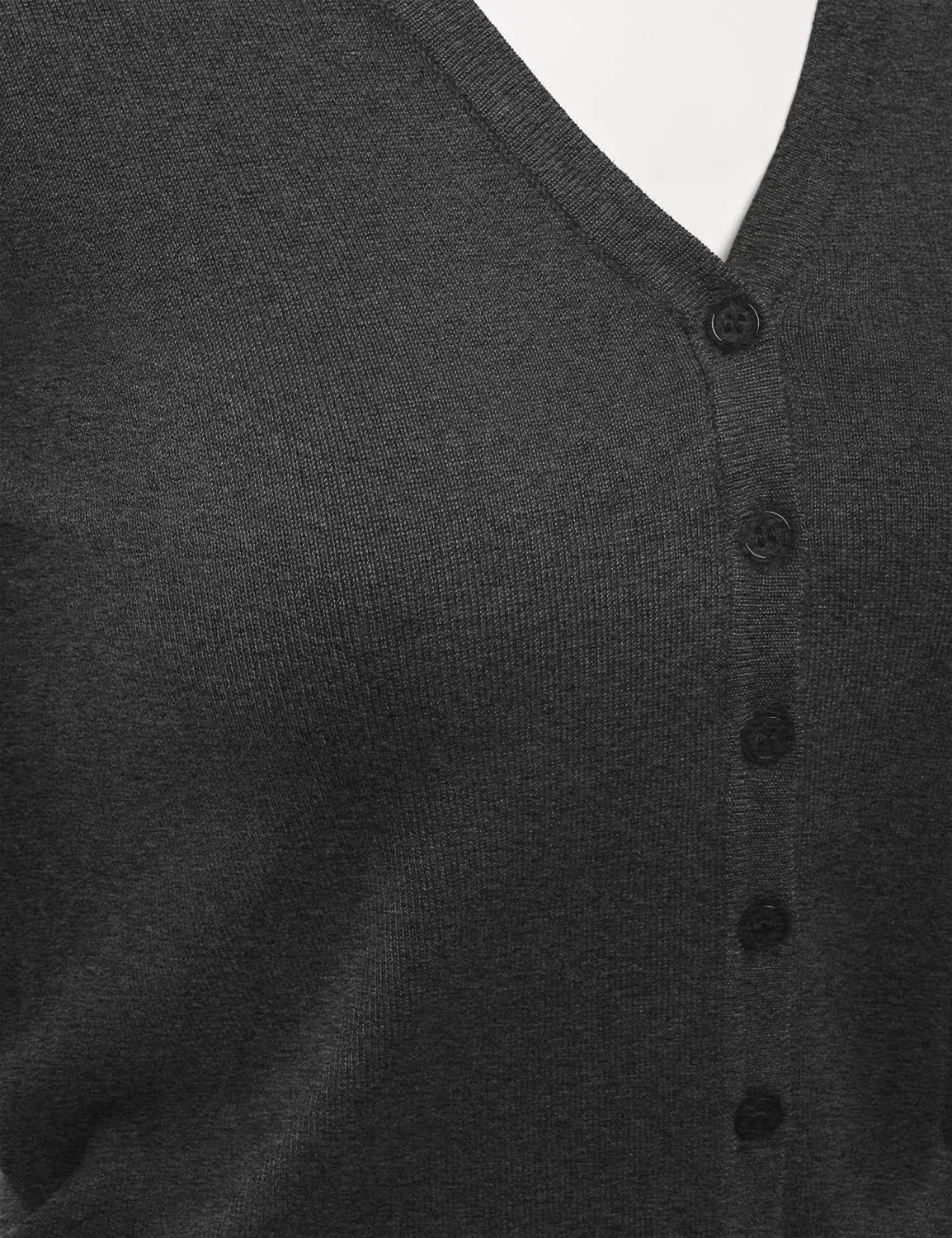 LALABEE Women's V-Neck Long Sleeve Button Down Sweater Cardigan Soft Knit(S-XXL)