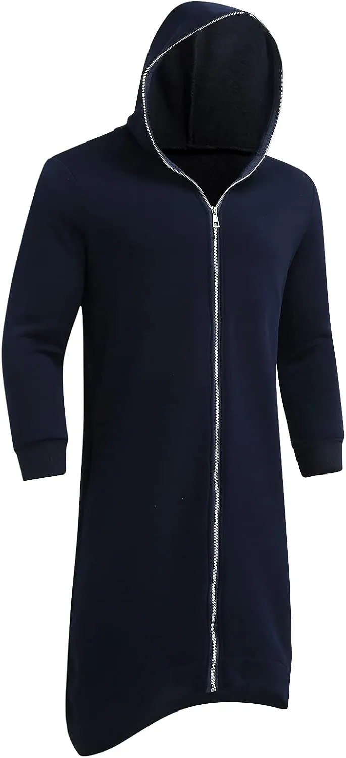LCMTWX Hoodies for Men Winter Casual Loose Solid Hooded Sweater Top Men's Hooded Fleece Sweatshirt Heavyweight Fleece