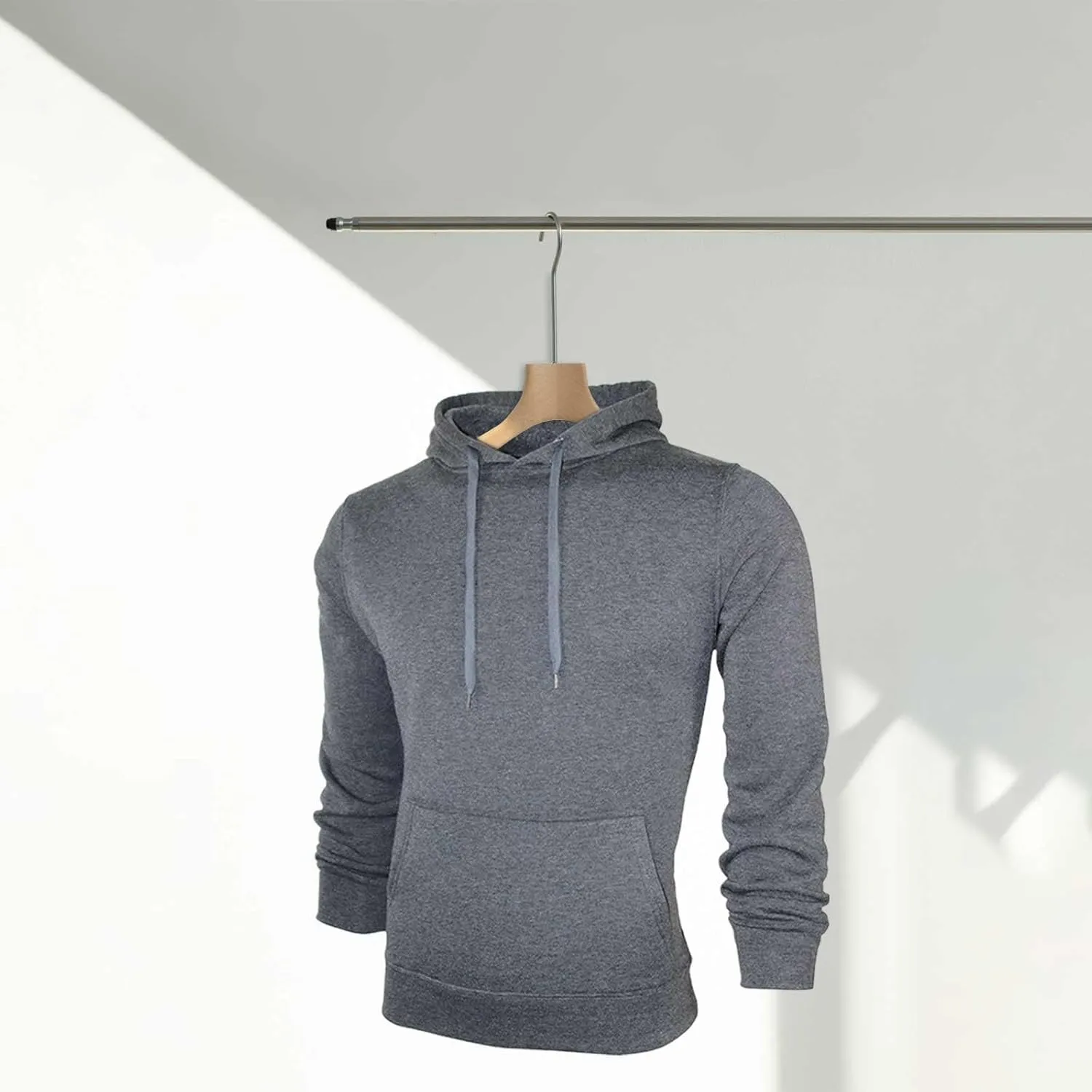 LCMTWX Men's Hooded Fleece Sweatshirt Loose Solid Hooded Sweater Top Men's Hooded Fleece Sweatshirt Sports Hooded Jacket