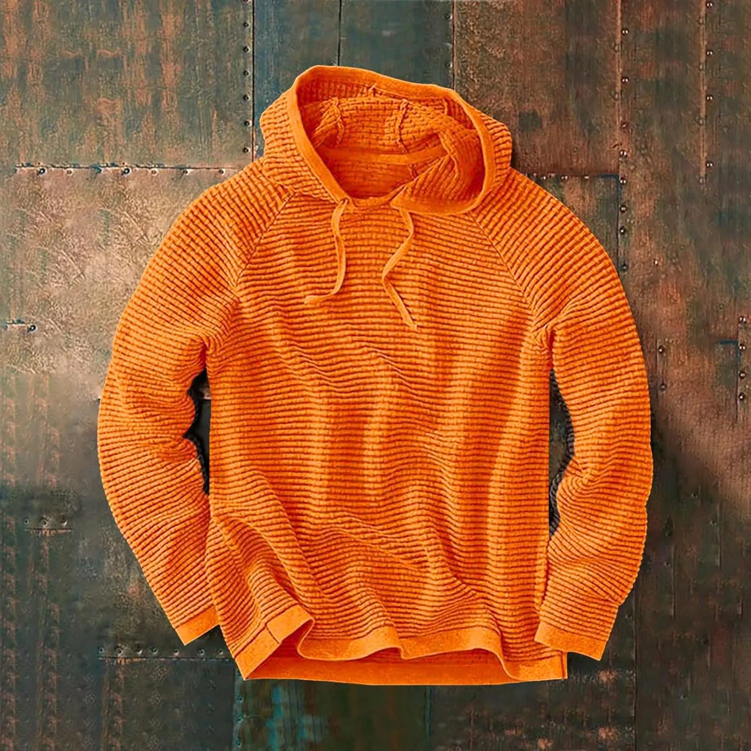 LCMTWX Men's Hooded Fleece Sweatshirt Size Sweater Midweight Fleece Sweatshirt Pullover Hooded Sweatshirt for Men Men's