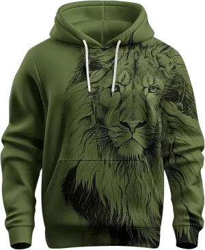 LCMTWX Mens Sweatshirts Hoodies Vintage Long Sleeve Hoodie Half Zipper Hooded Sweatshirt Top Workwear Multi Pocket Outdoor