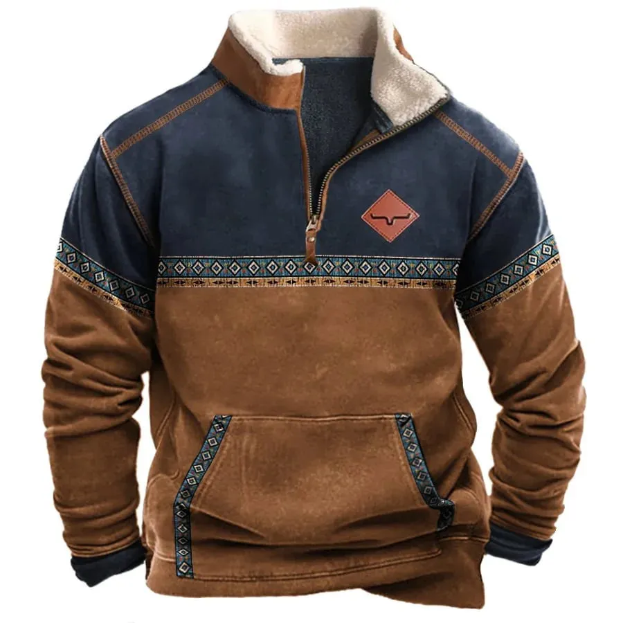 Lionel – Men's Casual Half-Zip Harajuku Hoodies