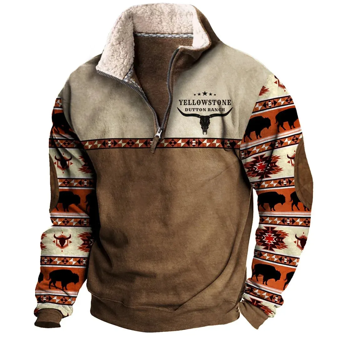 Lionel – Men's Casual Half-Zip Harajuku Hoodies