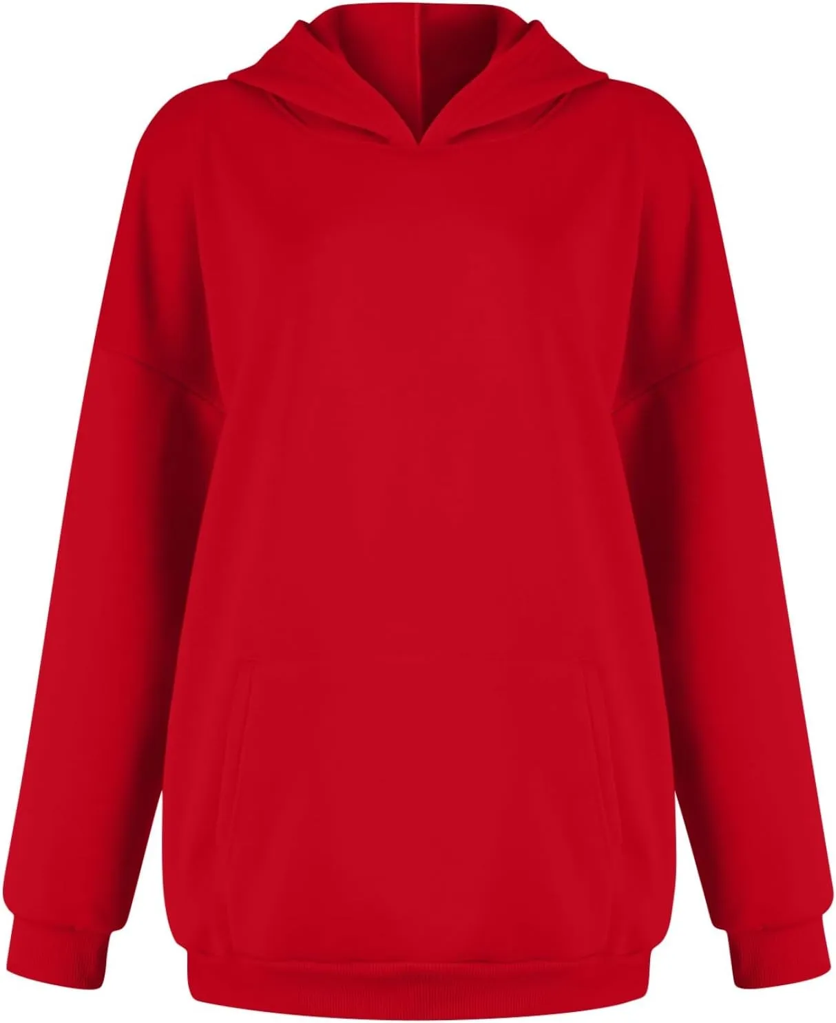 Lounge Sets for Women Solid Color Long Sleeved Hoodie Casual Sweatpants with Pockets 2 Piece Fall Outfits