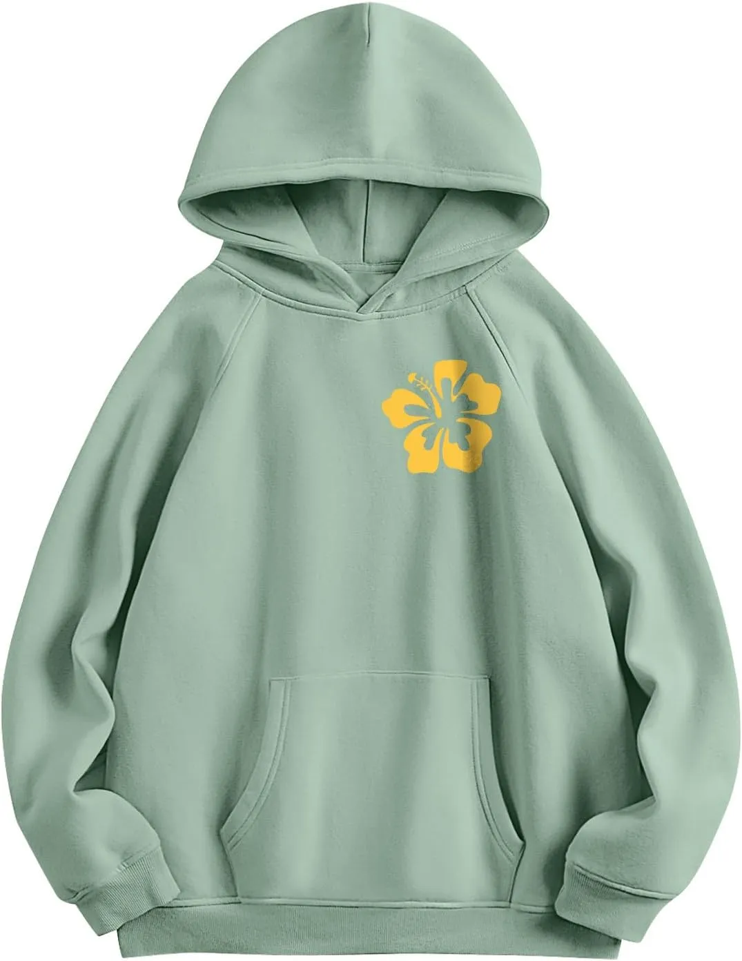 Meet Me 1962 At The Ocean Hoodies Long Sleeve Hooded Sweatshirt Trendy Letter Print Cute Preppy Y2K Pullover Tops