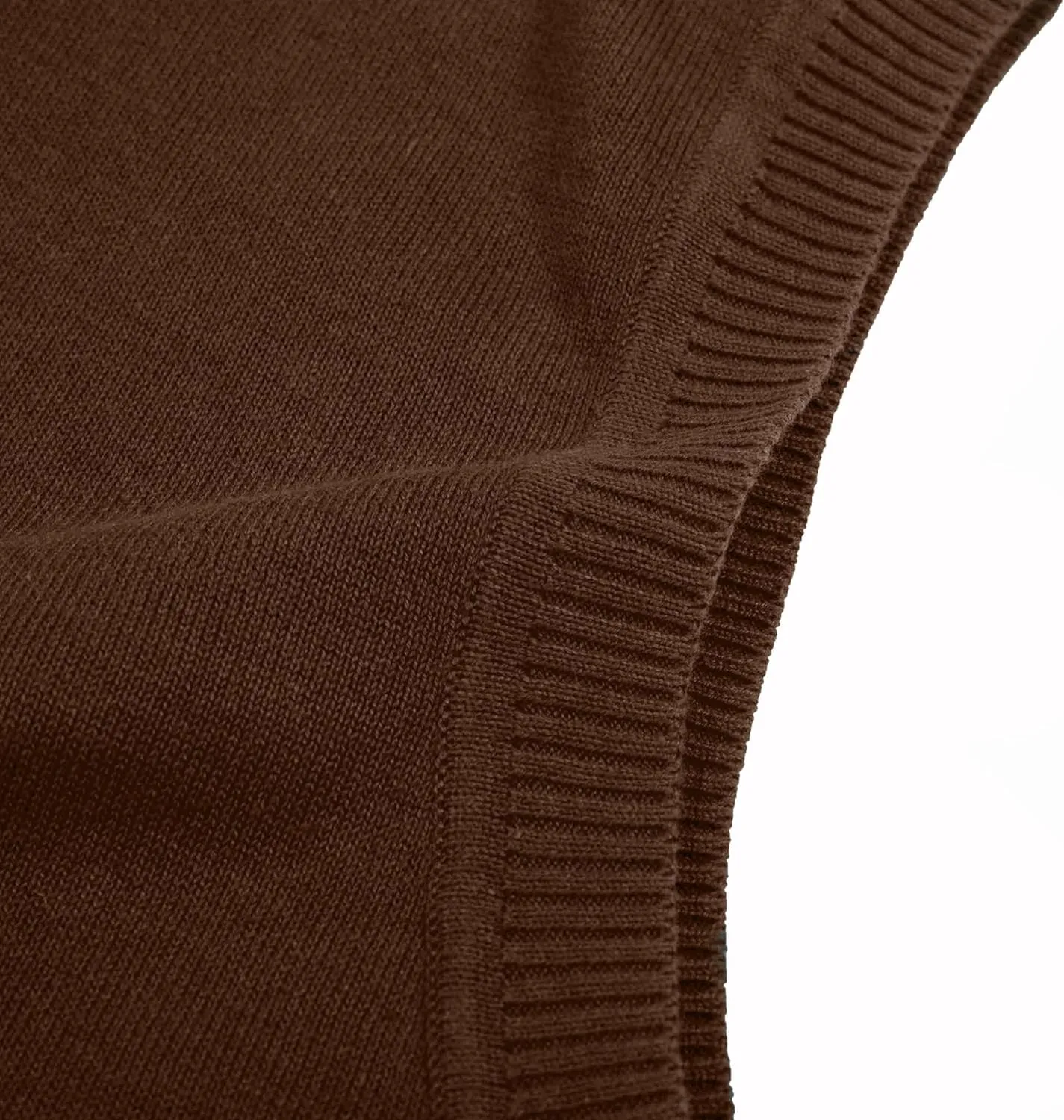 Men Oversized Sweater Vest: Plus Size Big Tall V Neck Cotton Pullover