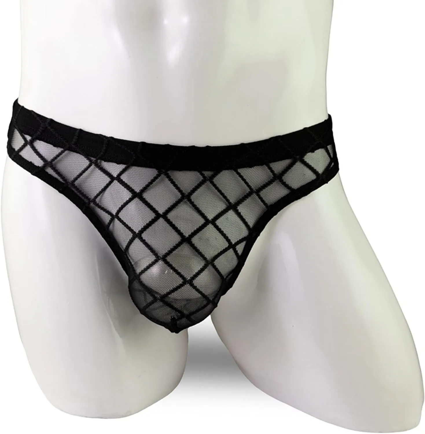 Mens Boxer Briefs Mankini Thong Mens Gift G-String Underwear Face Sexy Rooster Gift Men's underwear