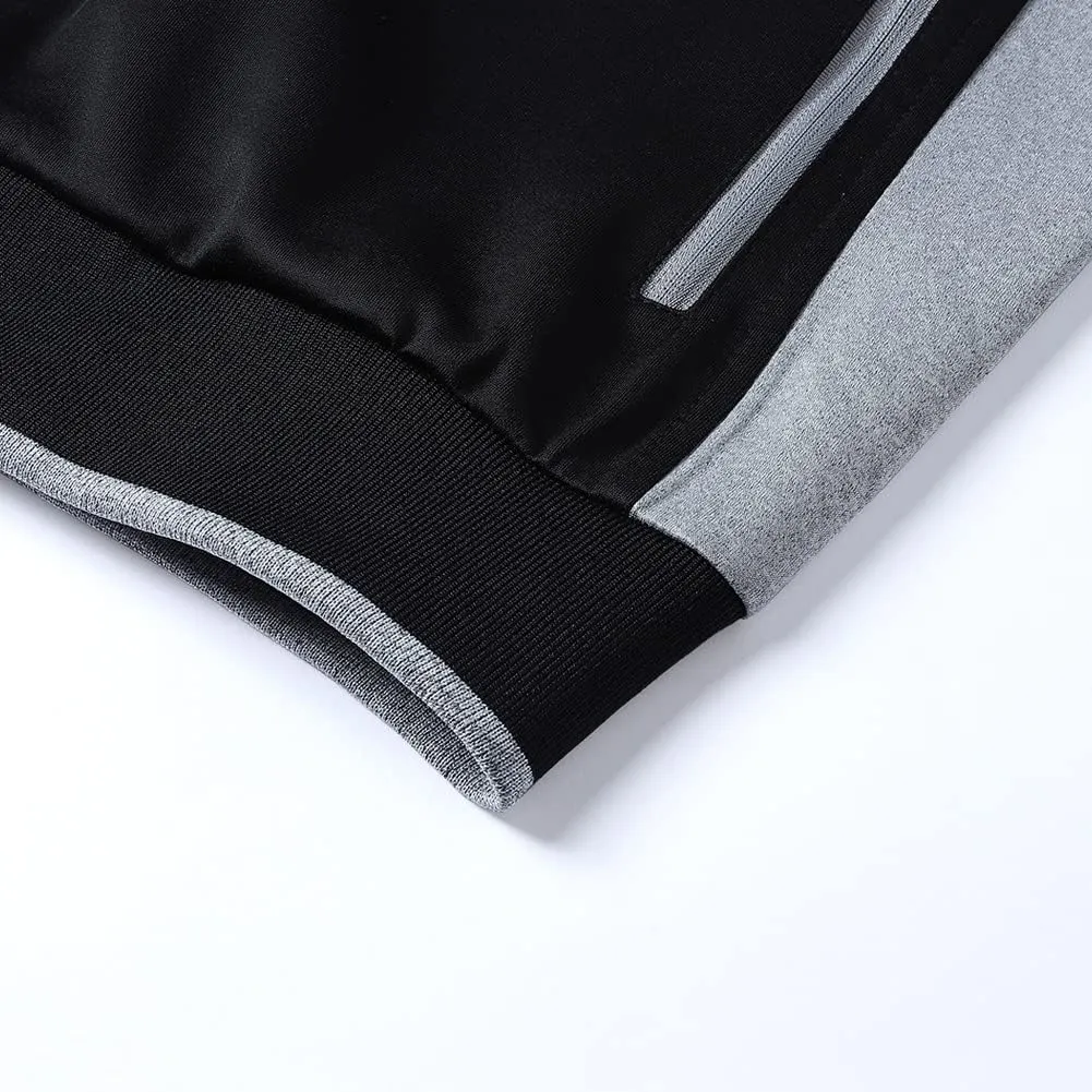 Men's Casual Athletic Tracksuit Long Sleeve Sweatsuit Set Full Zip Running Jacket and Pants 2 Piece Outfits
