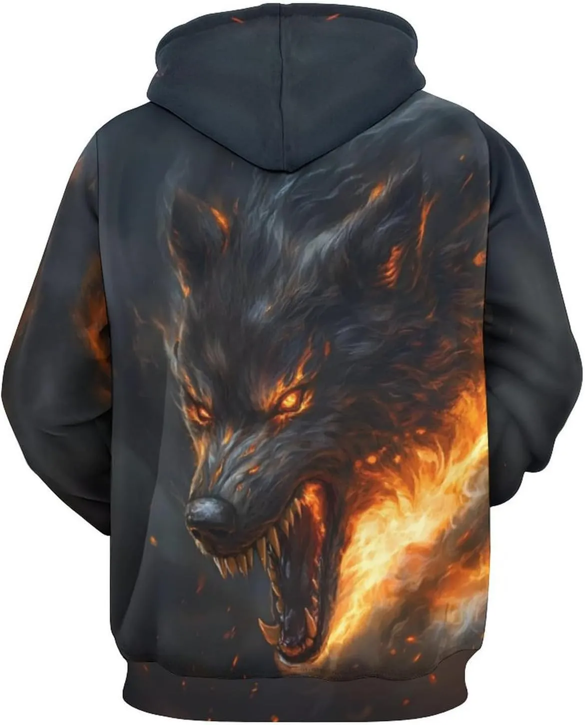 Men's Digital Print Sweatshirts Hooded Top Galaxy Pattern Hoodie