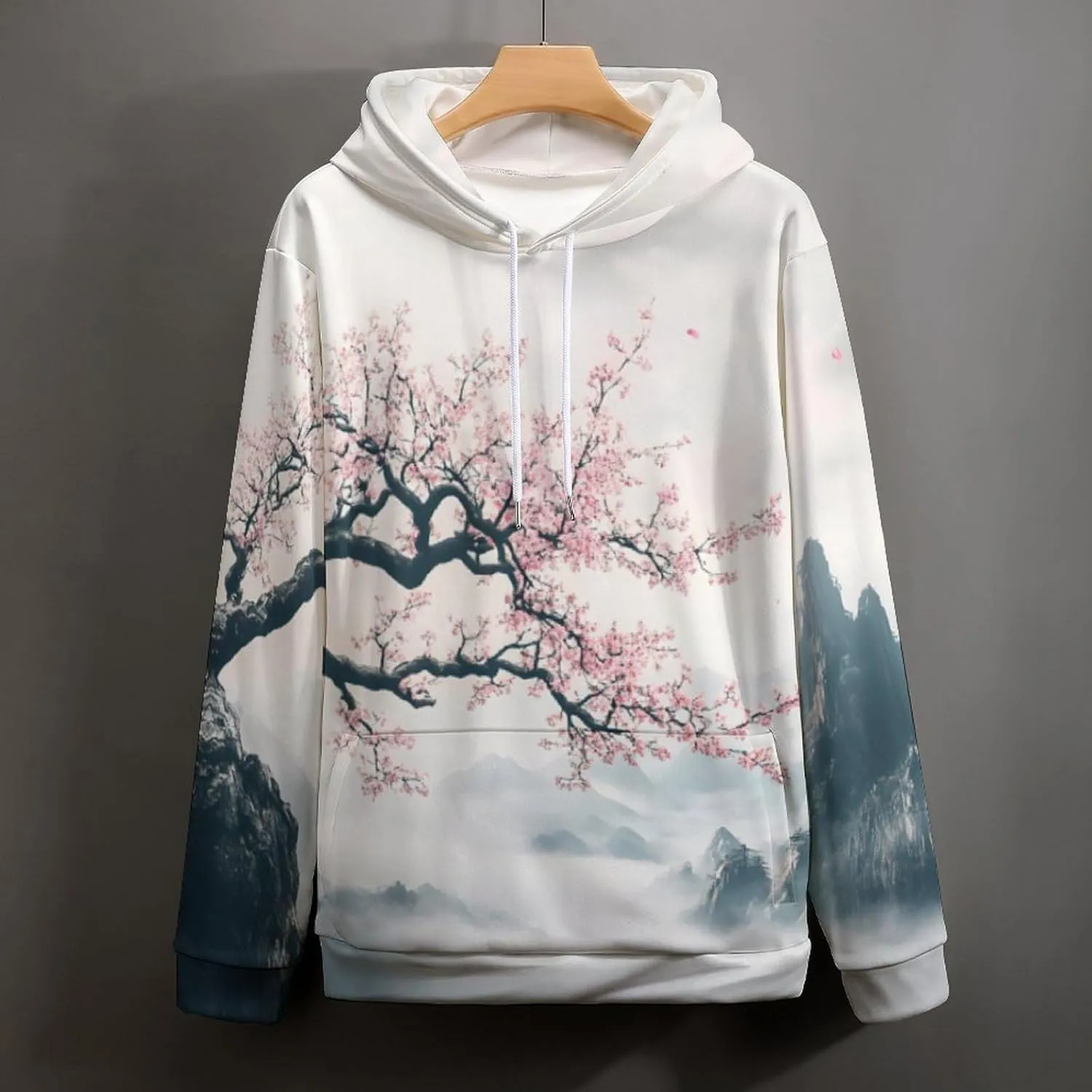Men's Digital Print Sweatshirts Hooded Top Galaxy Pattern Hoodie