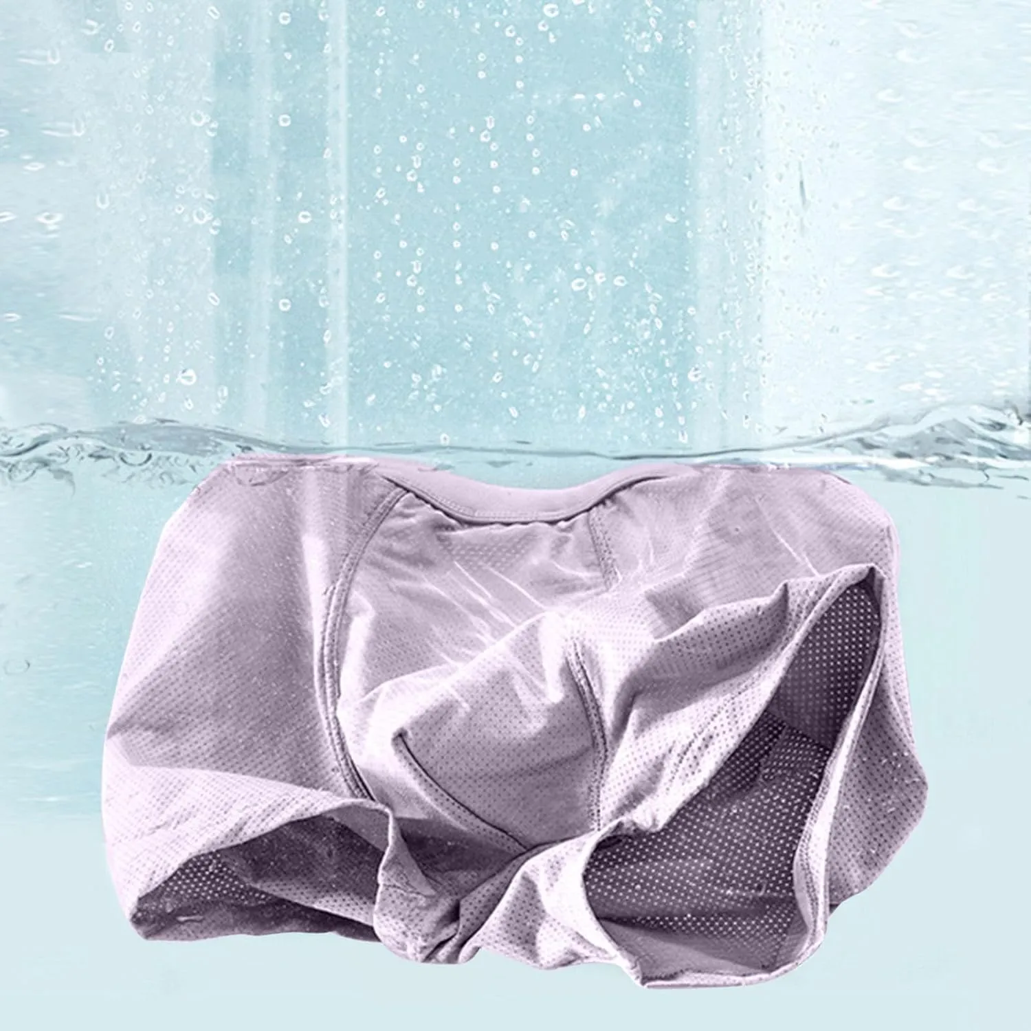 Mens Ice Silk Boxer Briefs Bulge Pouch Trunks Underwear Moisture Wicking Comfortable Breathable Underpants