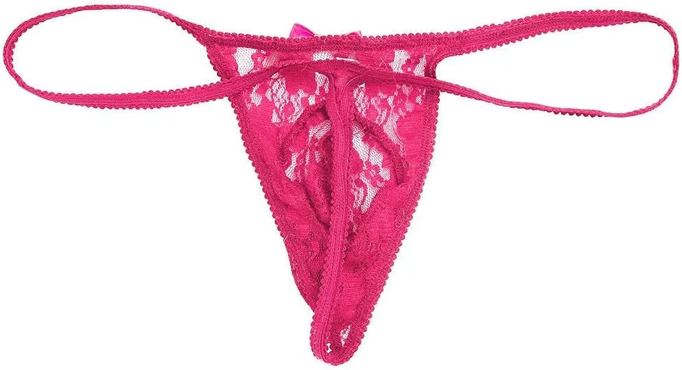 Mens Sexy Underwear Men's Sexy Lace See Through Ball Pouch Boxers Briefs Underpants Panties Valentine's Day Gifts
