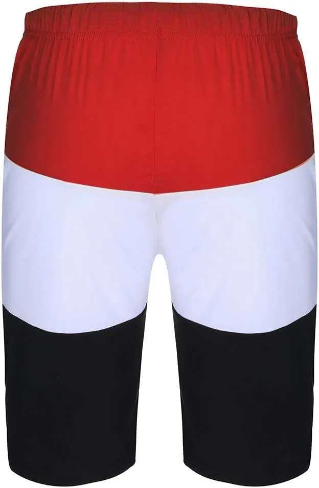 Mens Short Sets 2 Piece Outfits Summer Casual Muscle Gym Workout Athletic T Shirt Outfits for Men