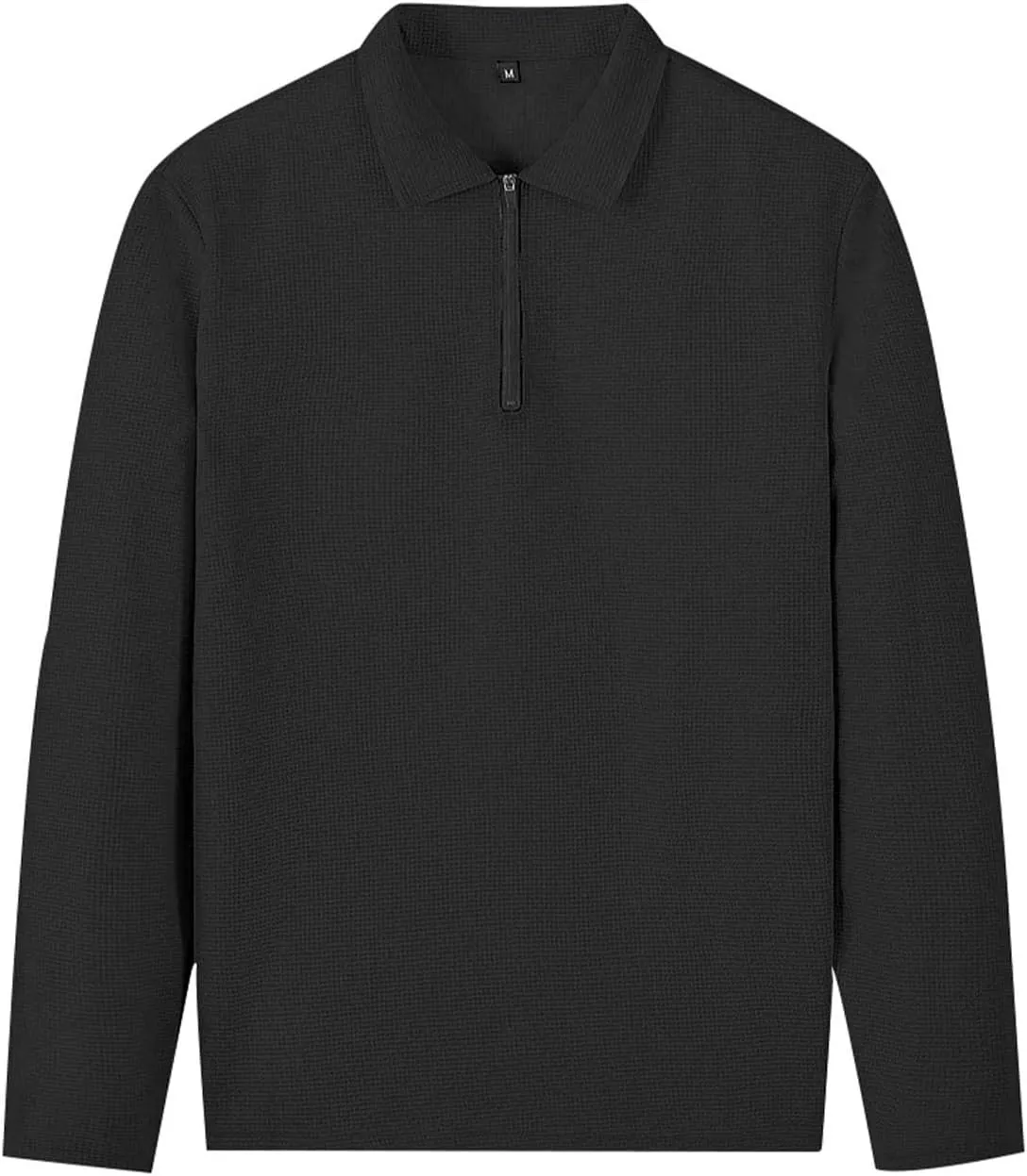 Mens Track Suits 2 Piece Set Waffle Quarter Zip Casual Athletic Jogging Outfits Long Sleeve Track Suits for Men Set