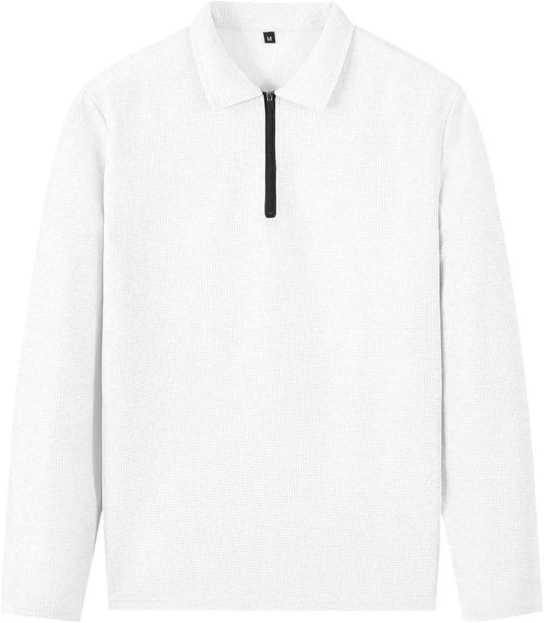 Mens Track Suits 2 Piece Set Waffle Quarter Zip Casual Athletic Jogging Outfits Long Sleeve Track Suits for Men Set