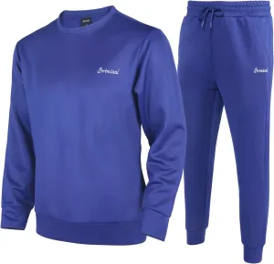 Men's Tracksuits 2 Piece Sets Outfits For Men Sweatsuits Long Sleeve Crewneck Pullover Active Jogging Sportswear