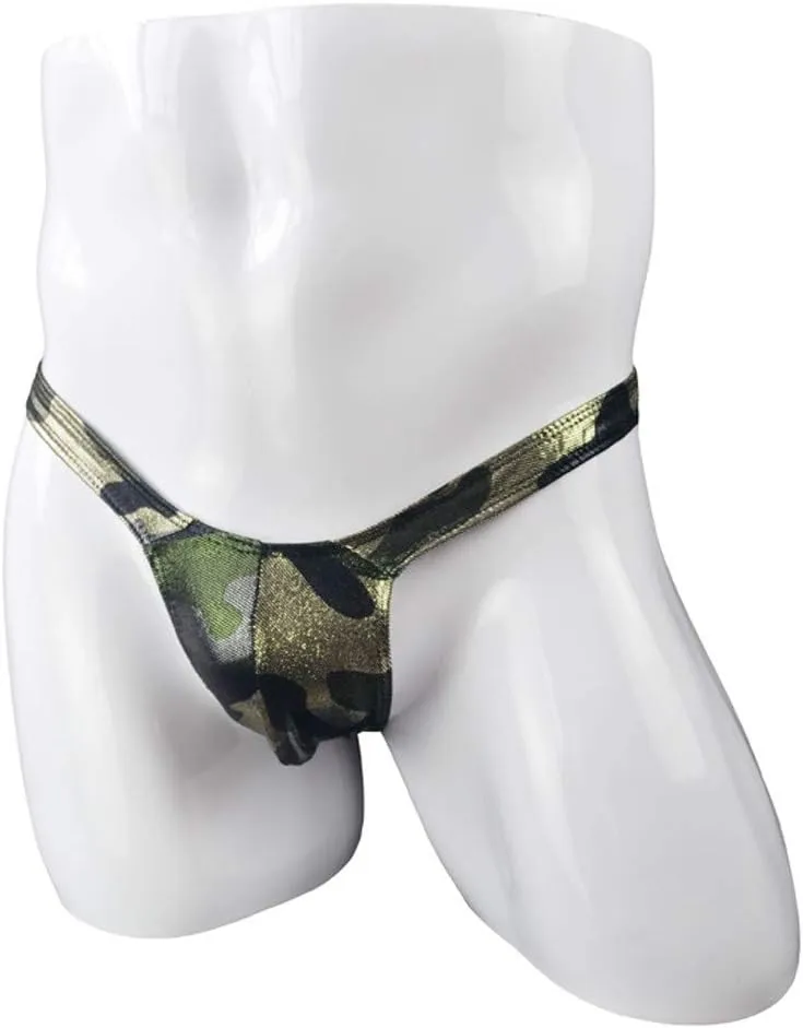 Mens Underwear Print Bulge Camouflage Sports Fashion Underwear Mens Underpants Briefs Men's underwear