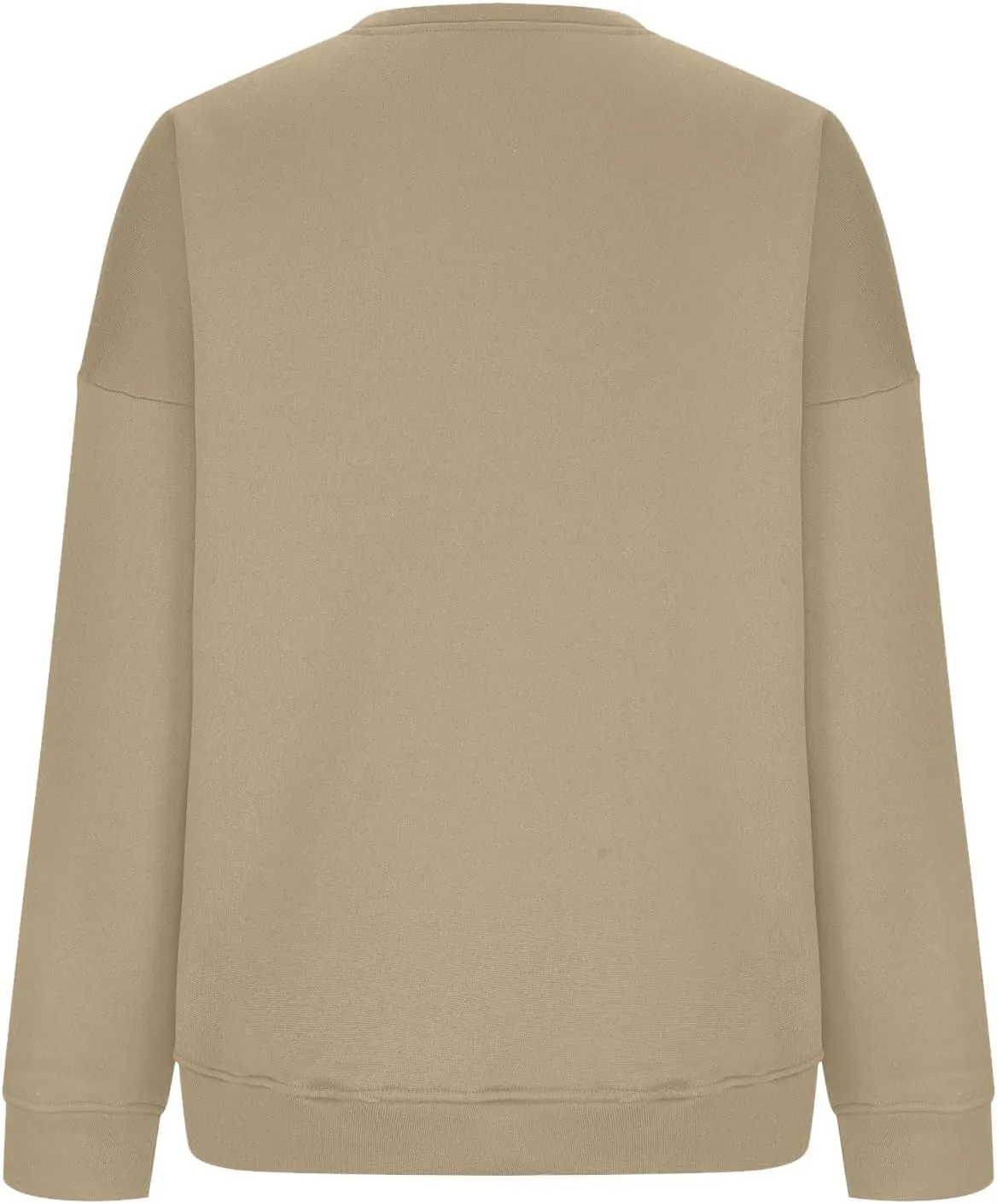 midelxp Oversized Crewneck Sweatshirts Women Soft Fleece Long Sleeve Casual Pullover Top Comfy Cute Hoodies for Teen Girls