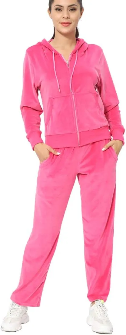 MINANUO Tracksuit 2 Pieces Joggers Outfits for Women Jogging Sweatsuits Set
