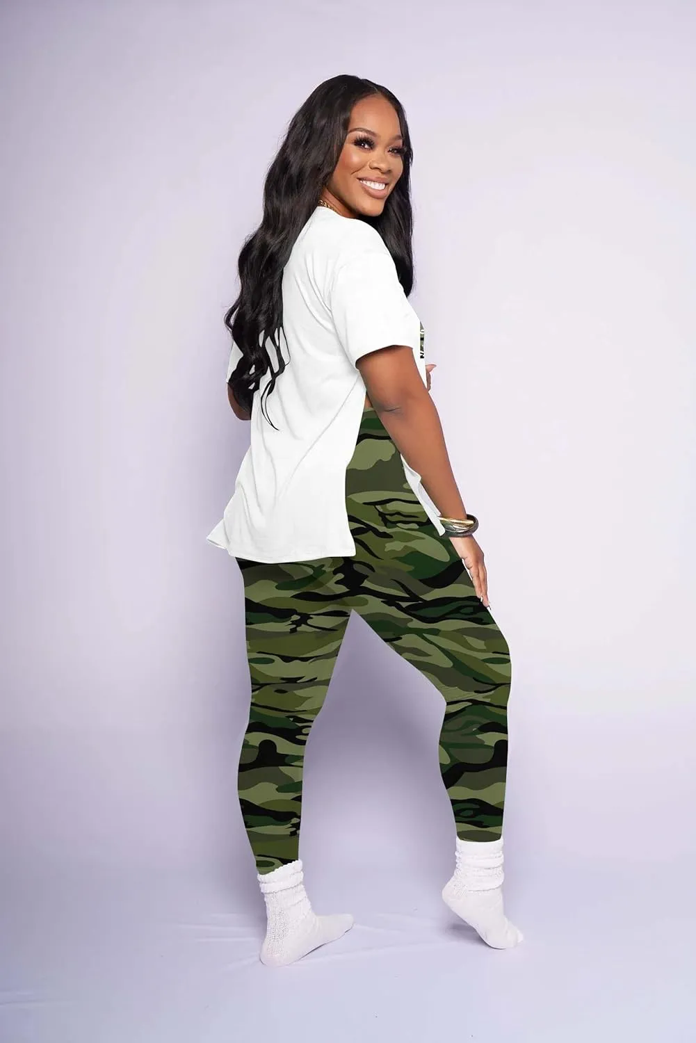 Mrskoala Lounge Sets for Women Two Piece Outfits Pullover Tops and Long Pants Tracksuit Sweatsuits