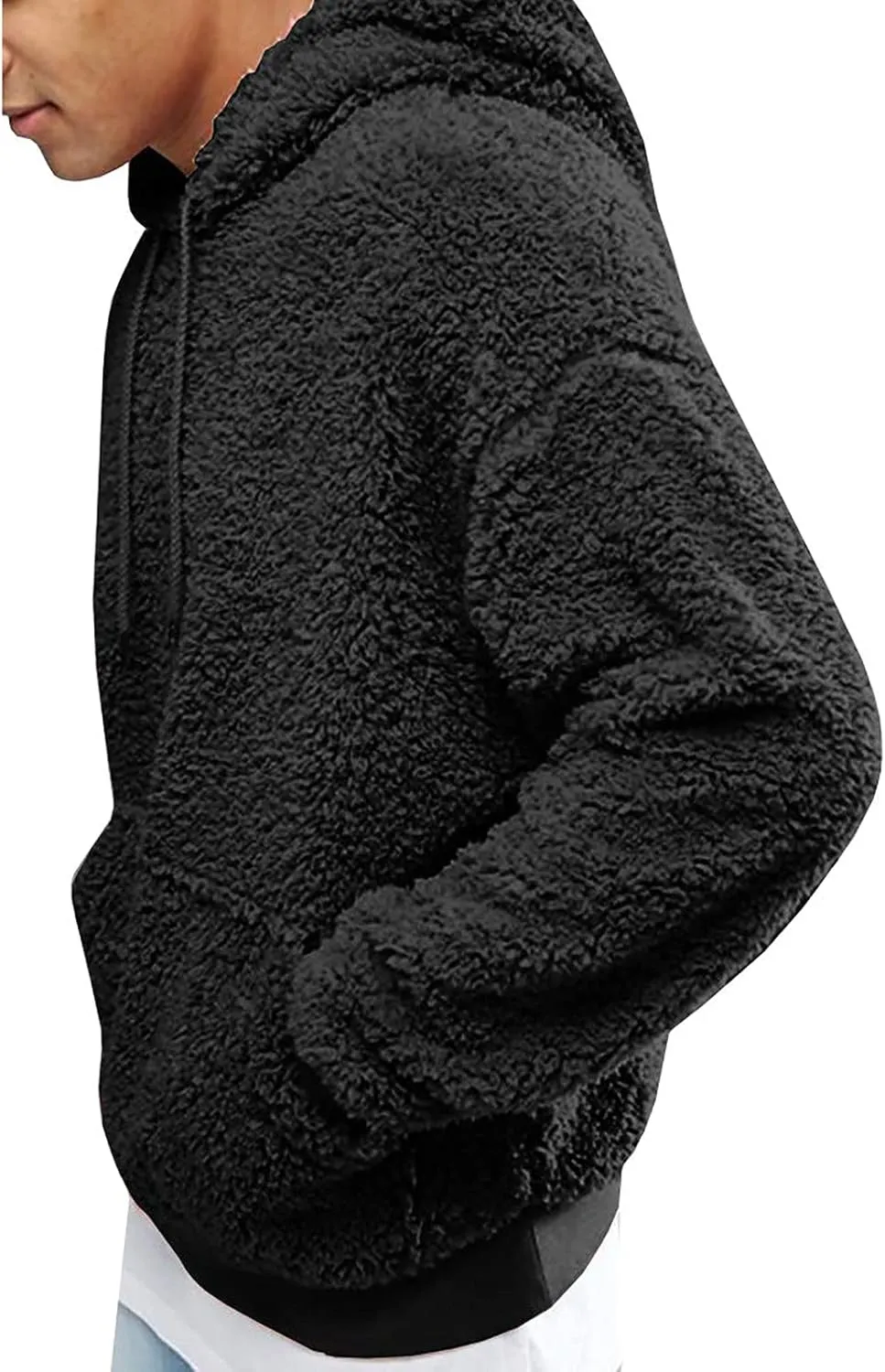 Muscularfit Men's Hoodies & Sweatshirts Casual Long Sleeve Plush and Fleece Hooded Sweater Fashion Fall Winter Pullover Coat